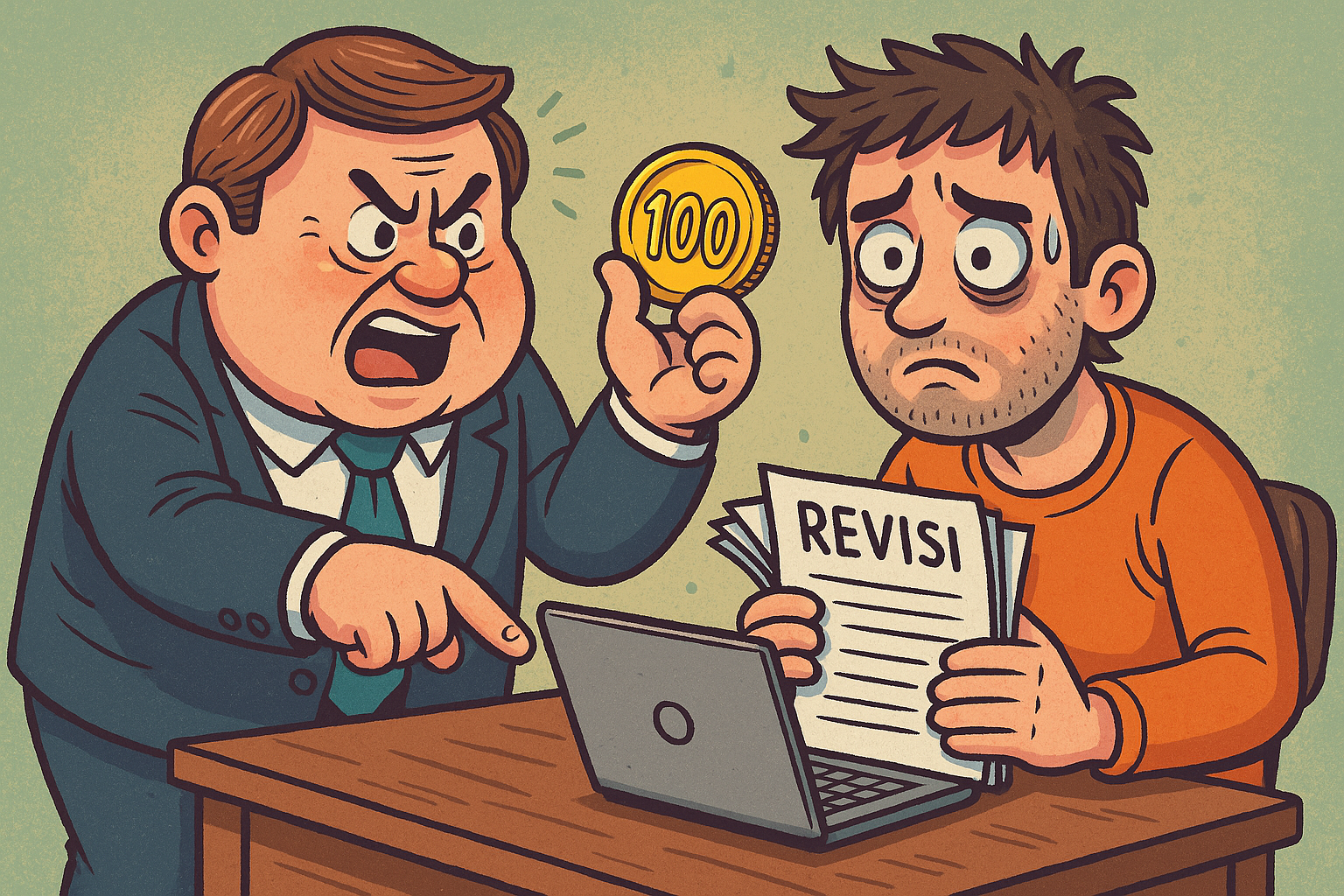 Klien Mentok Nego Tapi Ngerasa Beli Harga Diri