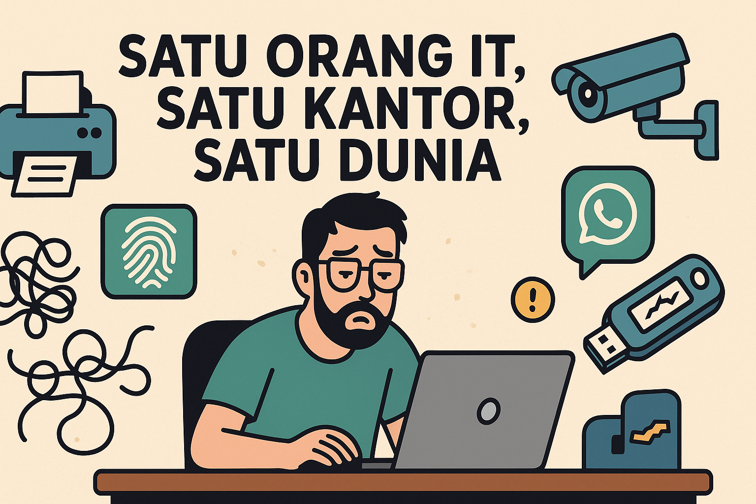 Satu Orang IT, Satu Kantor, Satu Dunia